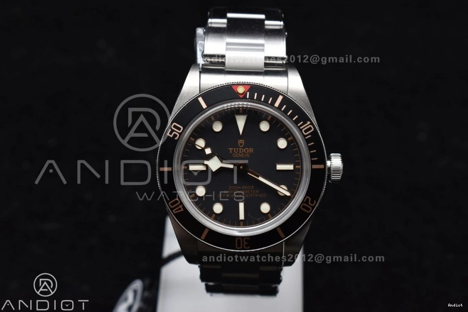 SS A2824 Bay V5 ZF Edition On Bezel Black 1:1 Bracelet Heritage Best Black 39MM 0220